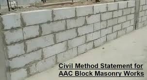 Aac Block Masonry Works
