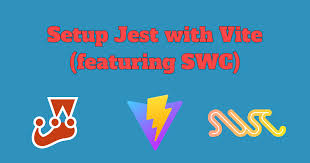 setup jest with vite featuring swc