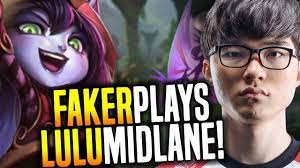 Faker Wants to Play Lulu Mid! - SKT T1 Faker SoloQ Playing Lulu Midlane |  SKT T1 Replays - YouTube