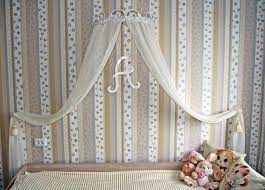 Bed Canopy Holder Crown Curtains