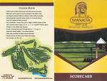 Scorecard - Manada Golf Club
