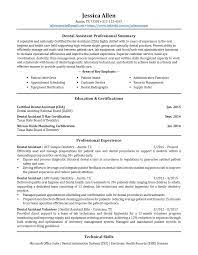 More images for dental assistant objective for resume » Dental Assistant Resume Resumego