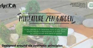 Agritalk Miniature Zen Garden Iaas