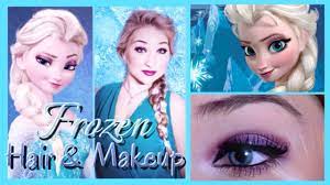 disney s frozen makeup and hair