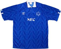 All of our shirts are match worn/issue shirts by the everton football team. 1988 91 Everton Home Shirt Excellent M Classic Retro Vintage Football Shirts