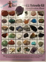Rock Mineral Collection Activity Kit Over 200 Pcs Plus Genuine Meteorite