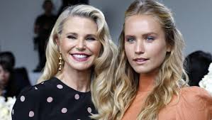 Life is beautiful and everyday is a gift to celebrate ✨ linktr.ee/christiebrinkley. Sailor Lee Brinkley Cook 22 Looks Just Like Mom Christie Brinkley In Animal Print One Piece News Akmi