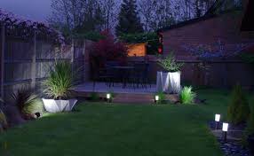 Garden With Solar Lights Indoor