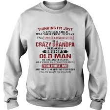 im a spoiled granddaughter shirt