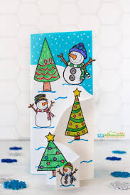 snowman handmade greeting cards