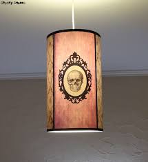 Pink Skull Ceiling Pendant Lamp Shade