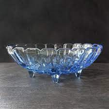 Large Fruit Bowl Indiana Glass Bowl