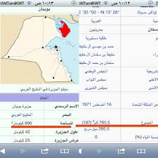 مساحة البحرين