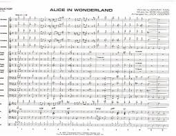 Alice In Wonderland Jazz Classics Jazz Ensemble Big Band