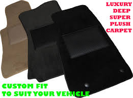 super plush car floor mats ebay