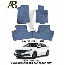 2022 pvc latex rubber car floor mat 3pic