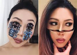 these optical illusion makeup looks