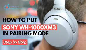 sony wh 1000xm3 in pairing mode