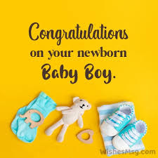 new born baby boy wishes