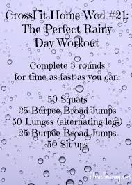 crossfit home wod 21 the perfect