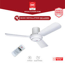 remote controlled ceiling fan with