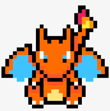 Image dracofeu 1080 pixel : Charizard Pixel Art Pokemon Dracaufeu Free Transparent Png Download Pngkey