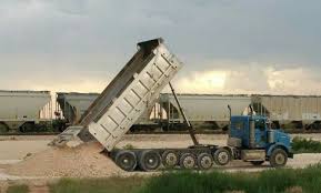 dirt rock sand hauling services