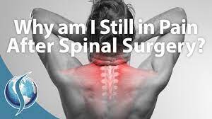 why am i still in pain after surgery
