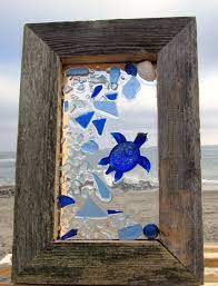 Sea Glass Turtle Mosaic Several