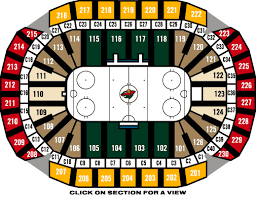 63 Efficient Xcel Energy Seating Chart Rows