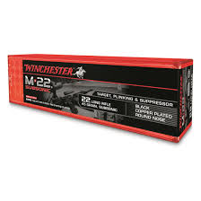 Winchester M 22 Subsonic 22lr Round Nose 45 Grain 100 Rounds