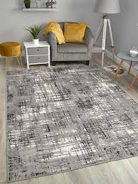 grey black living room rugs mats modern