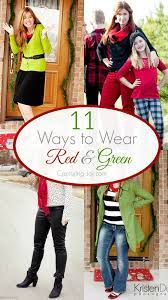 wear red green to christmas parties
