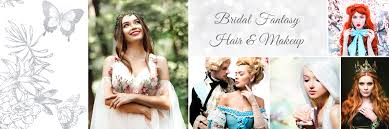 las vegas bridal fantasy hair makeup