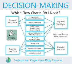 Decision Making Professional Organizers Blog Carnival
