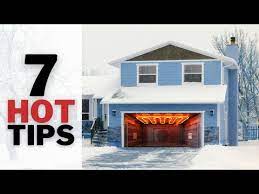to heat up your garage this winter