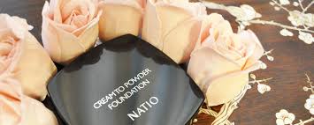 natio cream to powder foundation review