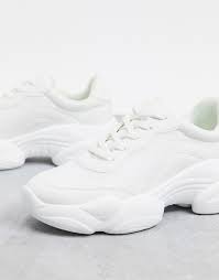Poshmark makes shopping fun, affordable & easy! Asos Design Destined Chunky Sneakers In White Asos