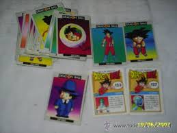 Dragon ball is the first of two anime adaptations of the dragon ball manga series by akira toriyama.produced by toei animation, the anime series premiered in japan on fuji television on february 26, 1986, and ran until april 19, 1989. 88 Cartas De Dragon Ball 1986 Dragon Ball Z Sold Through Direct Sale 28274897