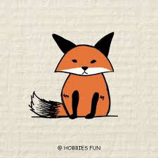 25 easy cute fox drawing ideas