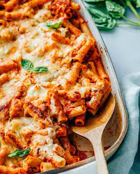 easy baked ziti a couple cooks