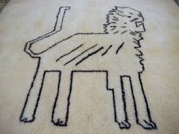 lion rug morocco 6 3
