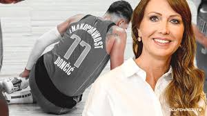 Mirjam has also done many things in her career and she must also have made a good wealth. Mavs News Luka Doncic S Mom Reacts To Son S Ankle Injury Vs Clippers