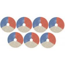 neoflex tri color polishing pads for