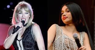 Taylor Swift Slips From No 1 As Rapper Cardi B Makes Chart