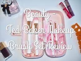 beauty ted baker makeup brush set