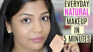 my everyday makeup in hindi 5 minutes