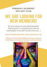 ks3 art club torquay academy art design