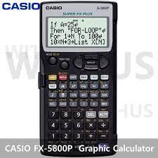 casio fx 5800p programmable graphic