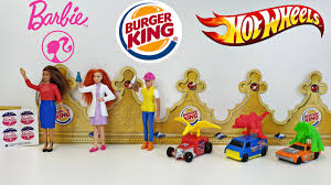 Meal + long chicken + big king + 9 king nuggets mit 2 dips + 2 große. New Burger King Barbie Hot Wheels T Rex March 2020 Youtube